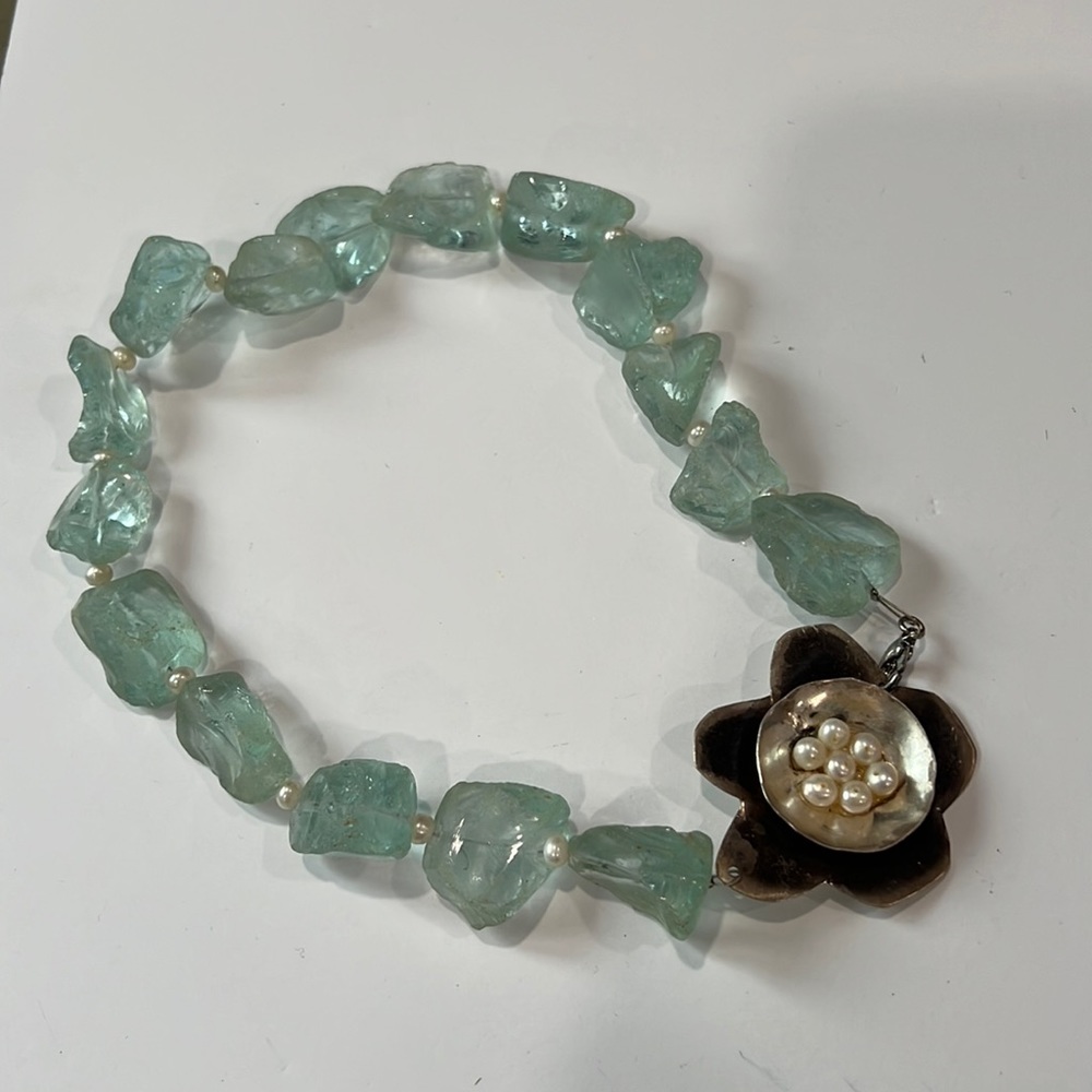 From boutique in Greece necklace one of a kind handmade